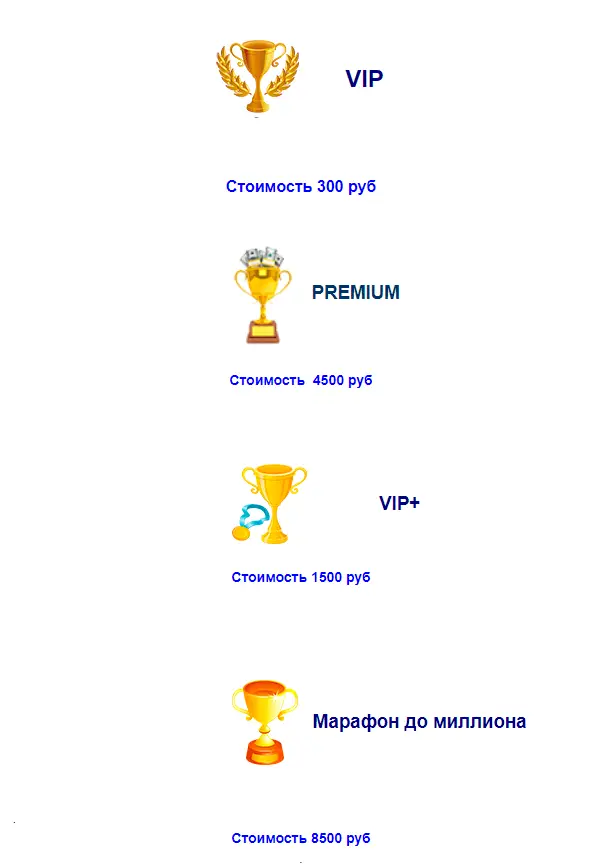 Цены сайта betingplys 